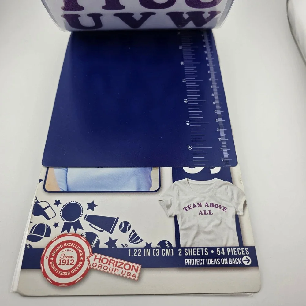 Iron-On HTV Vinyl & Glitter‎ Letter Bundle Hello Hobby Create Out Loud
